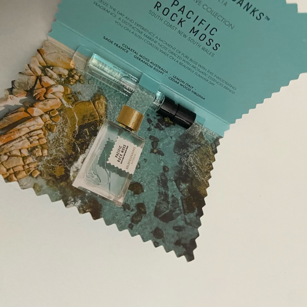 NEW!! Goldfield & Banks Pacific Rock Moss Fragrance Sample
